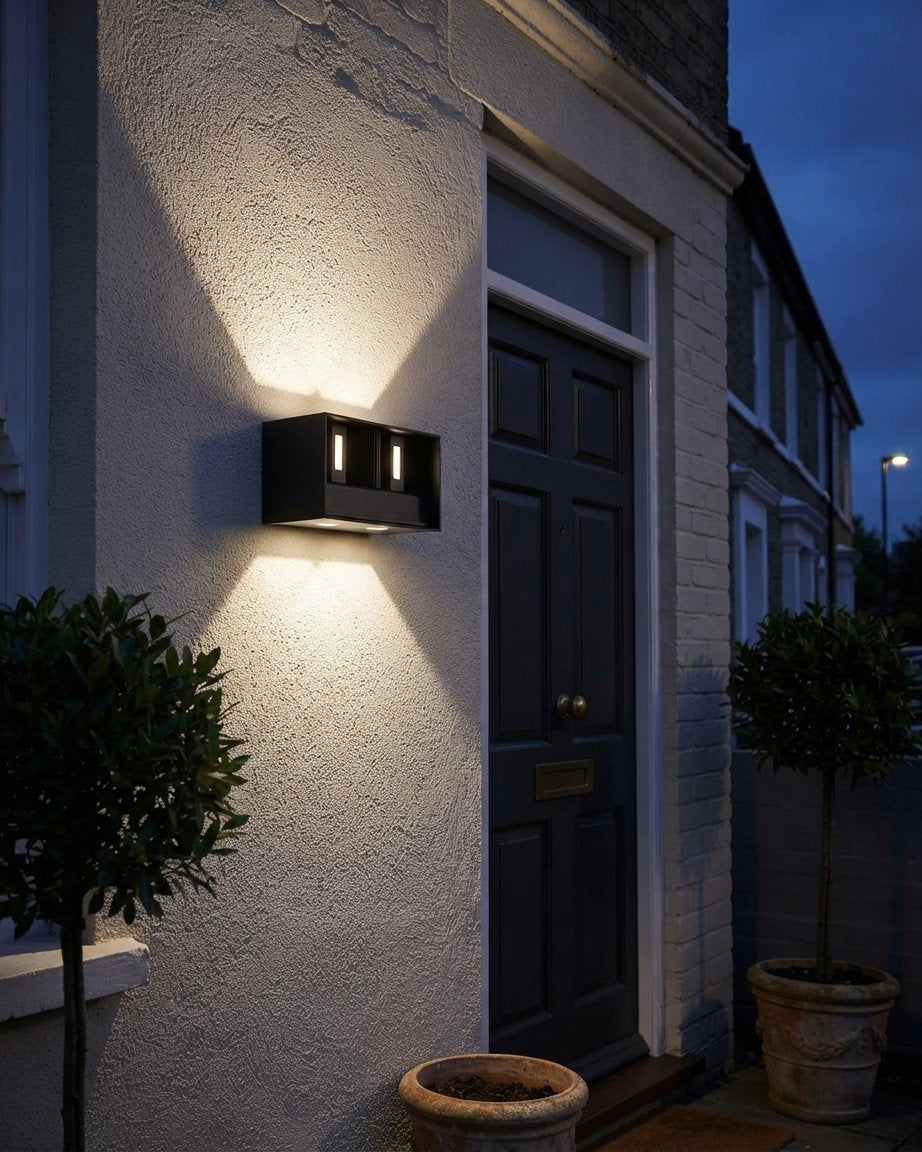 Outdoor LED Wall Light with PIR Motion Sensor, 12W/24W
