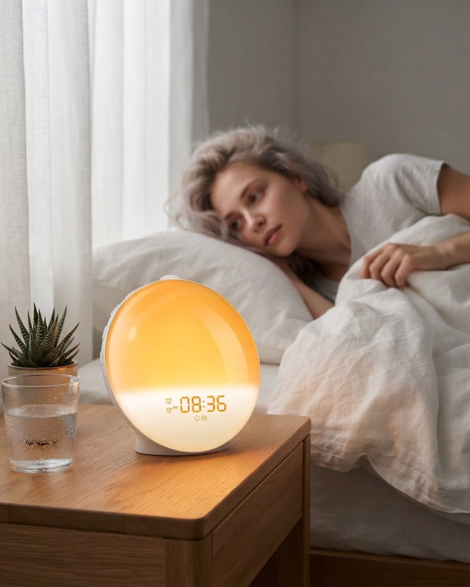 Sunrise Alarm Clock with FM Radio and Dual Alarms