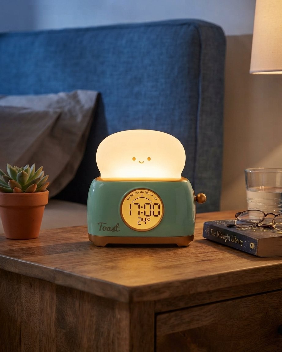 Toast Sunrise Alarm Clock with Night Light