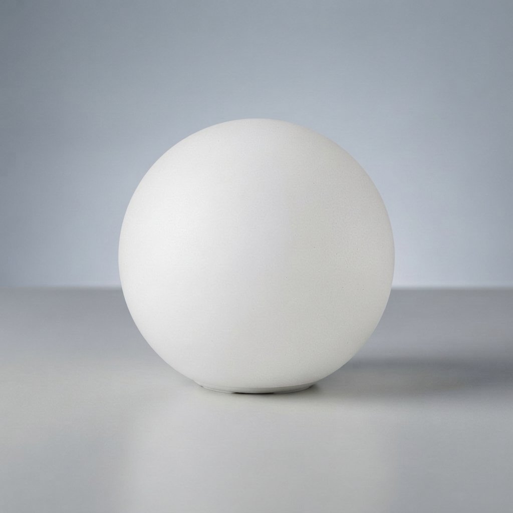 Globe Floor Lamp, Waterproof Indoor & Outdoor LED Ball Light — 60CM
