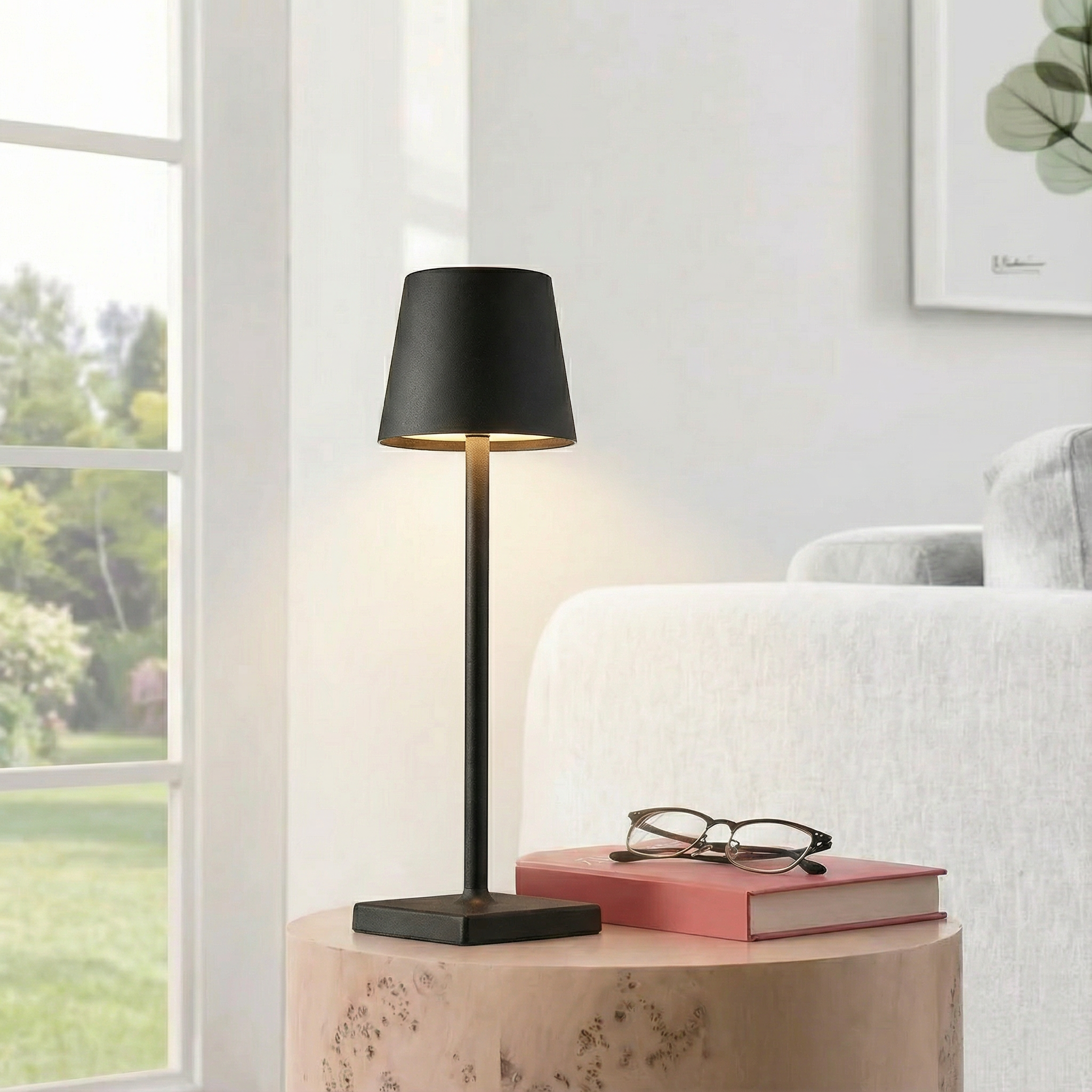 Modern Touch Dimmable Rechargeable LED Table Lamp