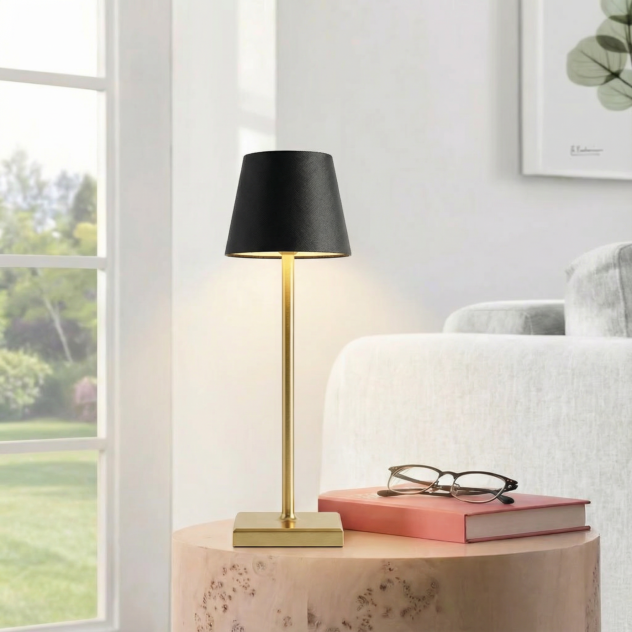 Modern Touch Dimmable Rechargeable LED Table Lamp