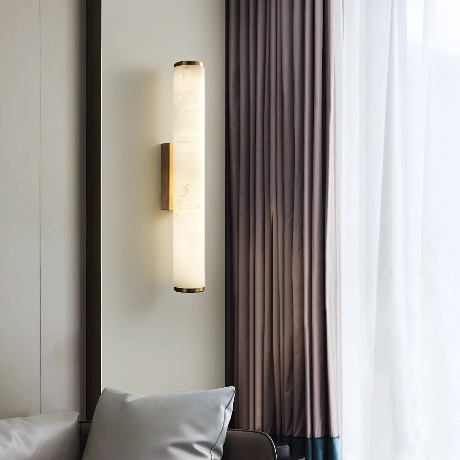 Copper Bedside Wall Sconce LED Warm White 14W