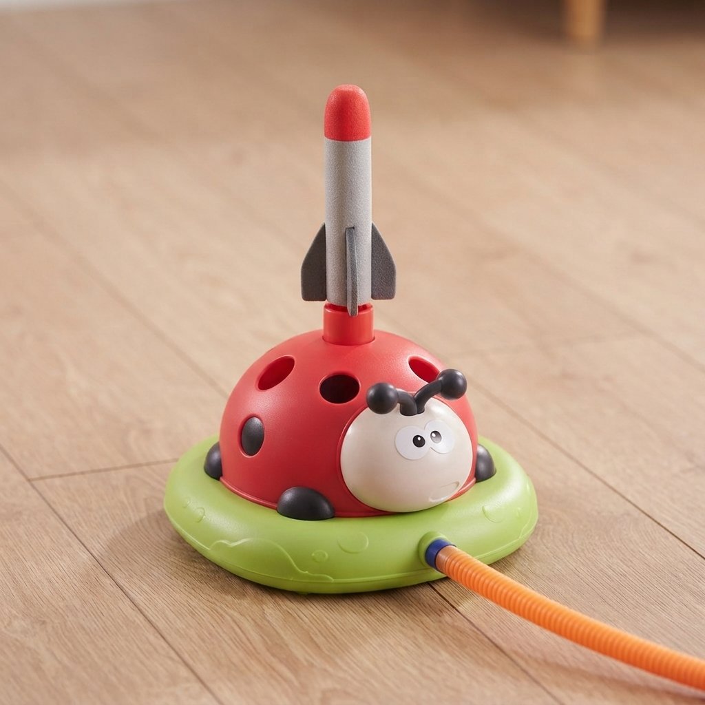 3-in-1 Active Play Set – Stomp Rocket, Ring Toss & Skip