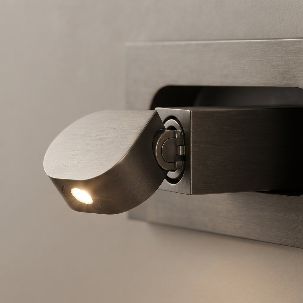 Adjustable LED Wall Reading Light with 3 Colour Temperatures
