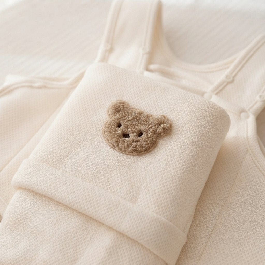 Baby Anti-Roll Sleep Positioner with Bear Detail