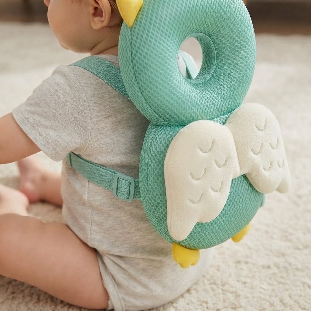 Baby Head Protection Cushion with Adjustable Straps