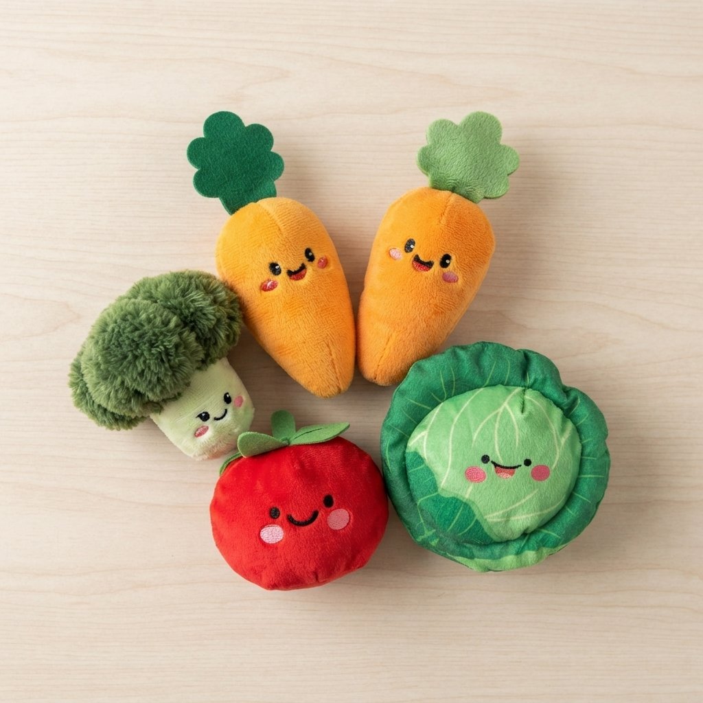 Baby Sensory Garden Play Set with Plush Vegetables
