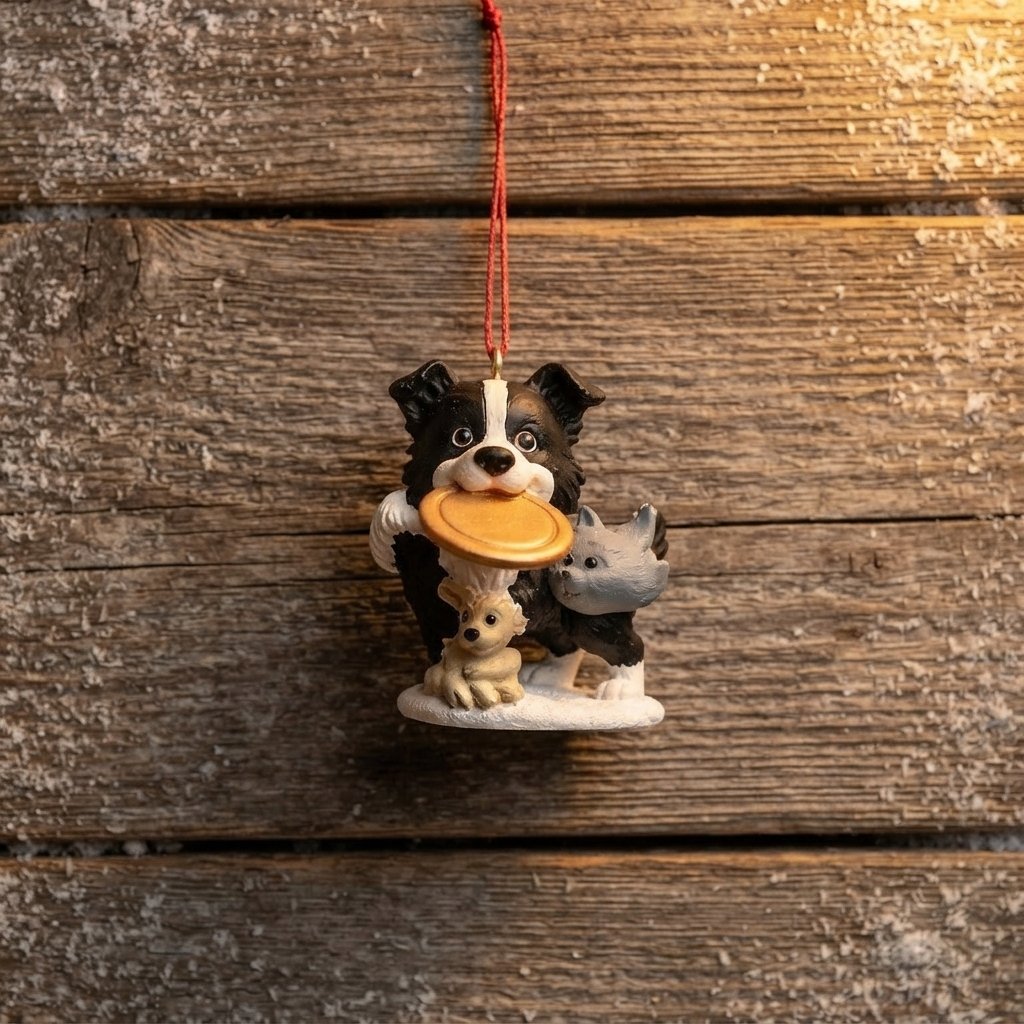 Border Collie Advent Calendar – 24 Surprise Ornaments