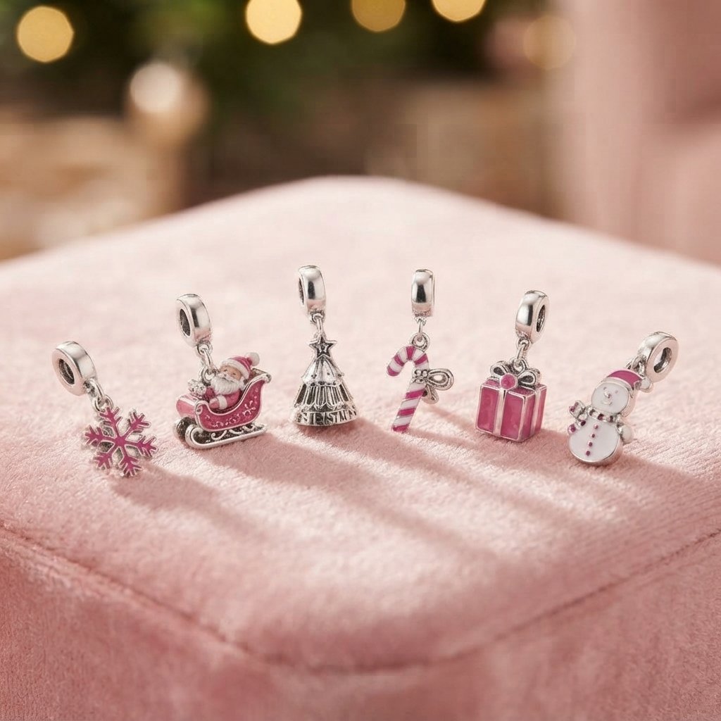 Christmas Advent Calendar Bracelet Making Kit, 24 Days