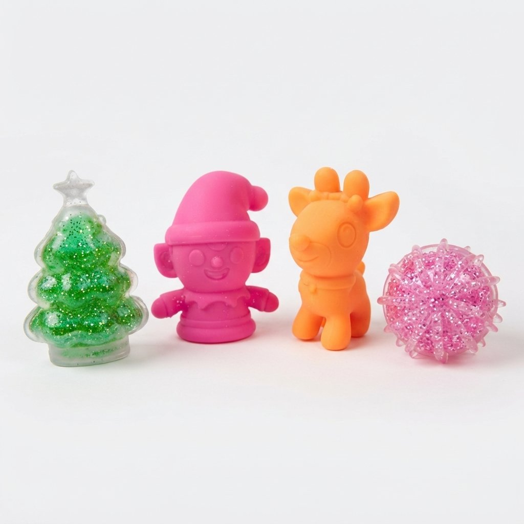 Christmas Advent Calendar with 24 Squishy Sensory Toys