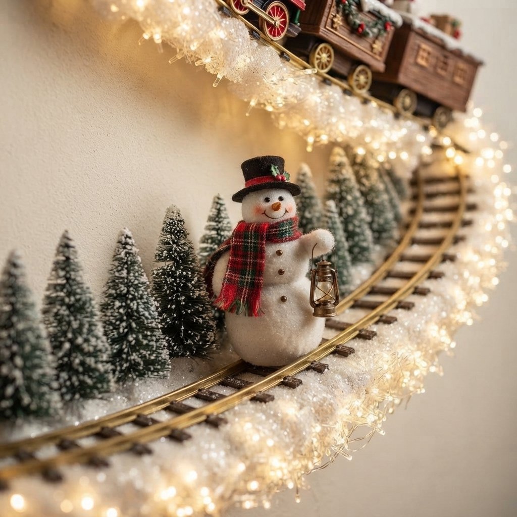 Christmas Magic Trail LED Wall Decoration Scene
