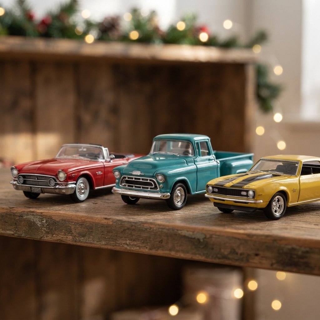 Classic American Cars Advent Calendar – 24 Die-Cast Models