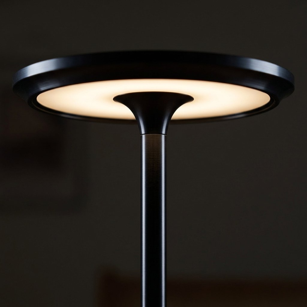 Cordless Touch Lamp with Warm LED Glow, Dimmable