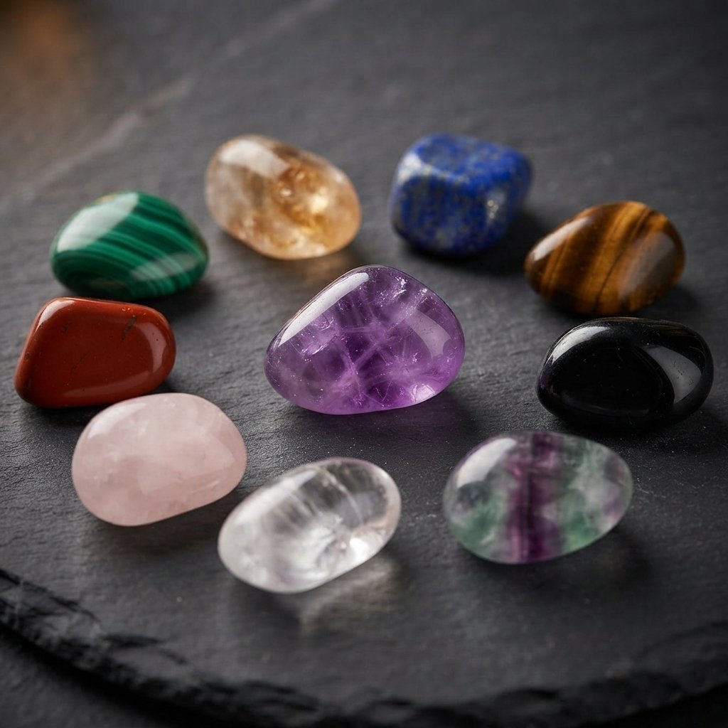 Crystal Advent Calendar – 24 Polished Gemstone Specimens