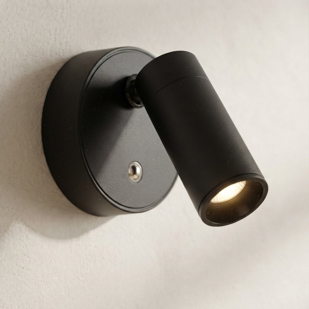 Dimmable LED Wall Spotlight, USB Rechargeable, Touch Control