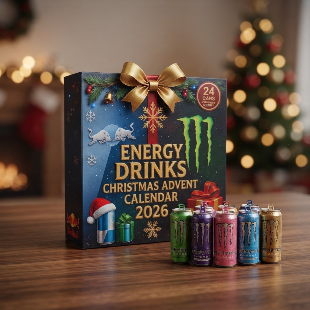 Energy Drink Advent Calendar – 24 Miniature Cans