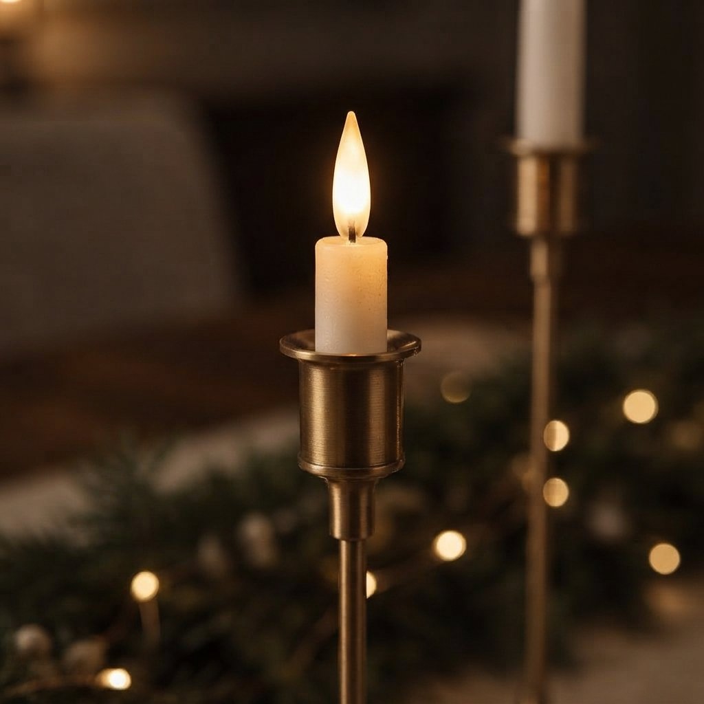Flameless LED Taper Candles with Remote Control