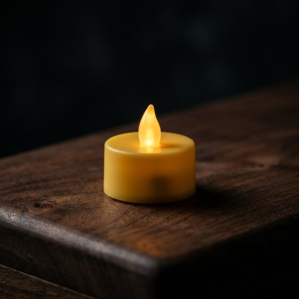 Flickering LED Flameless Candles, Battery Operated Tealights and Pillar Candles for Indoor Decoration and Parties