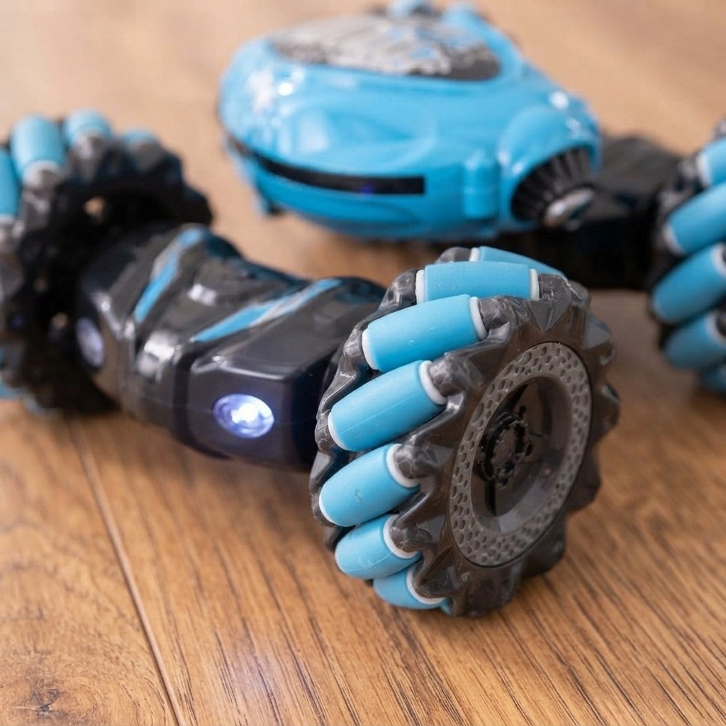 Gesture Control Stunt RC Car with LED Lights