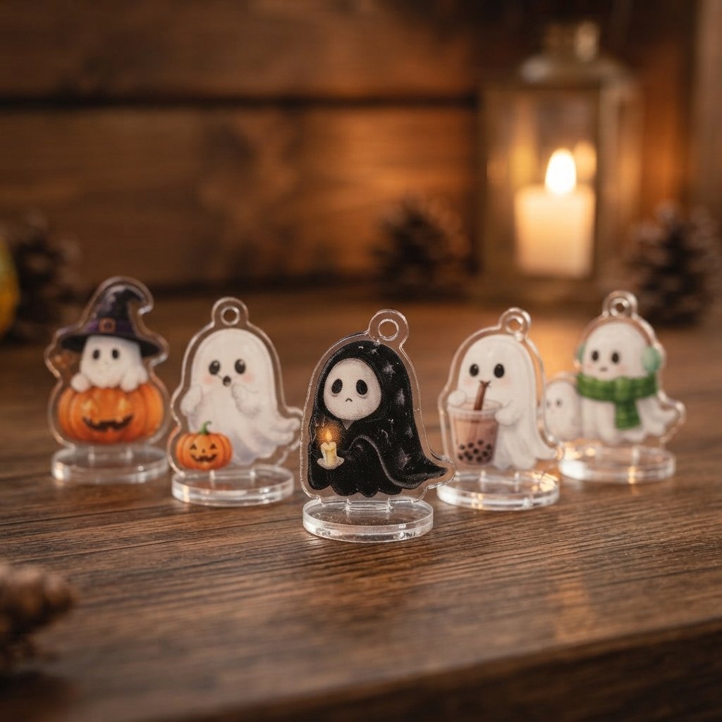 Halloween Advent Calendar 2026 with 24 Acrylic Charms
