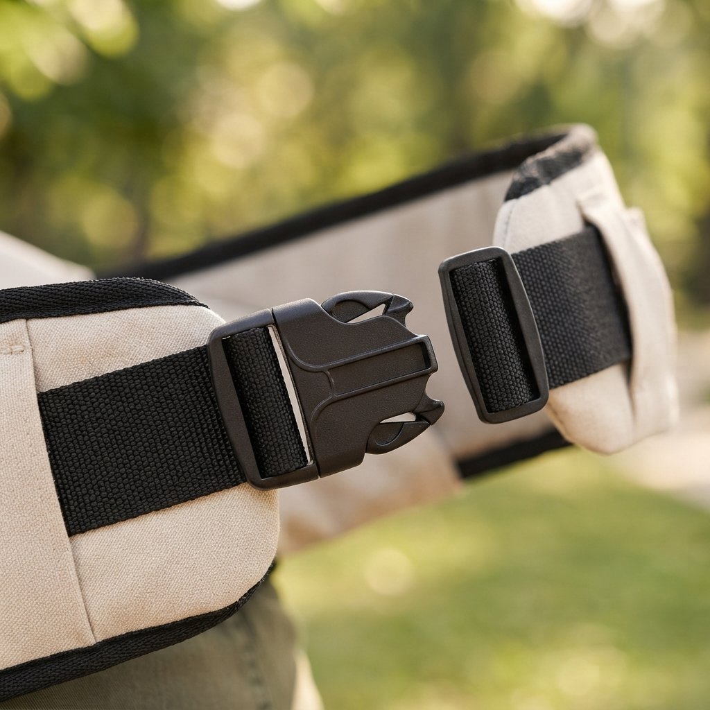 Hip Seat Baby Carrier with Quick-Release Clip