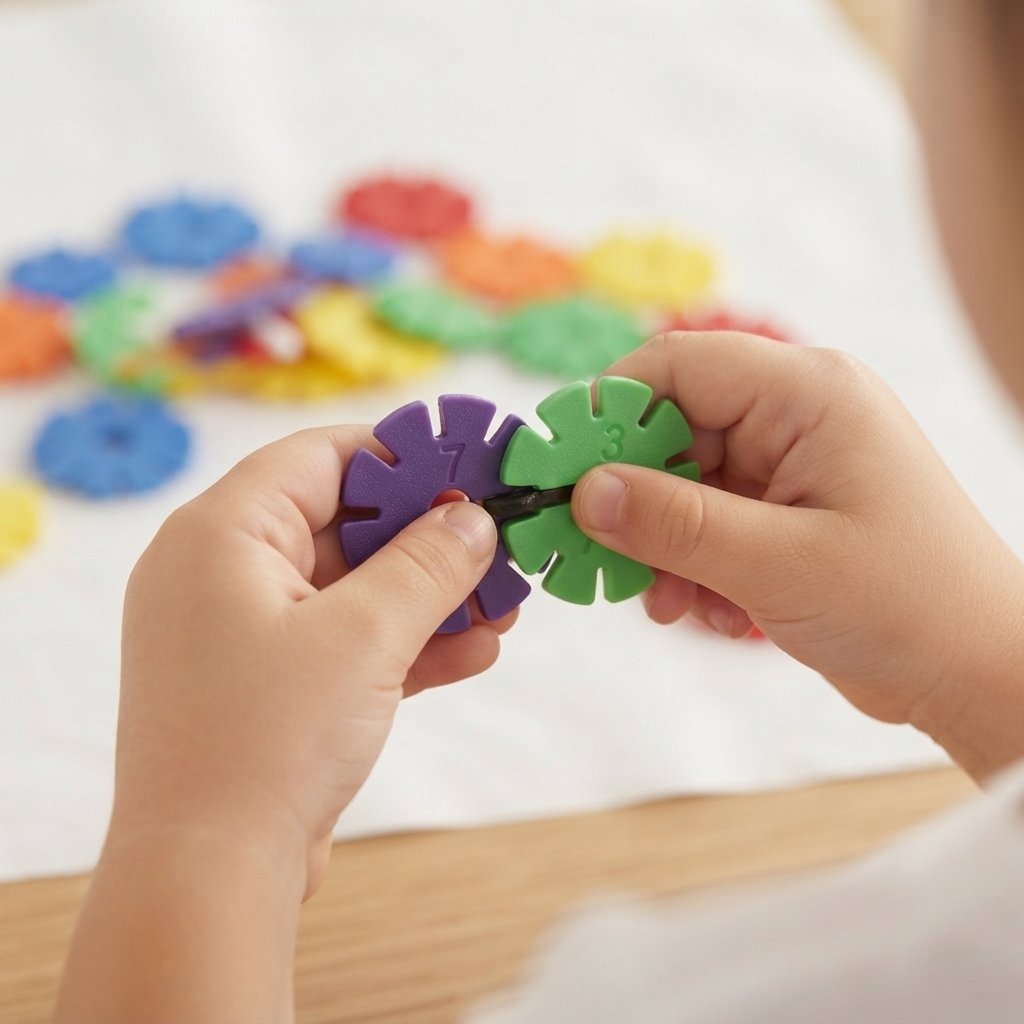Interlocking Building Discs – Colourful Creative Play Set