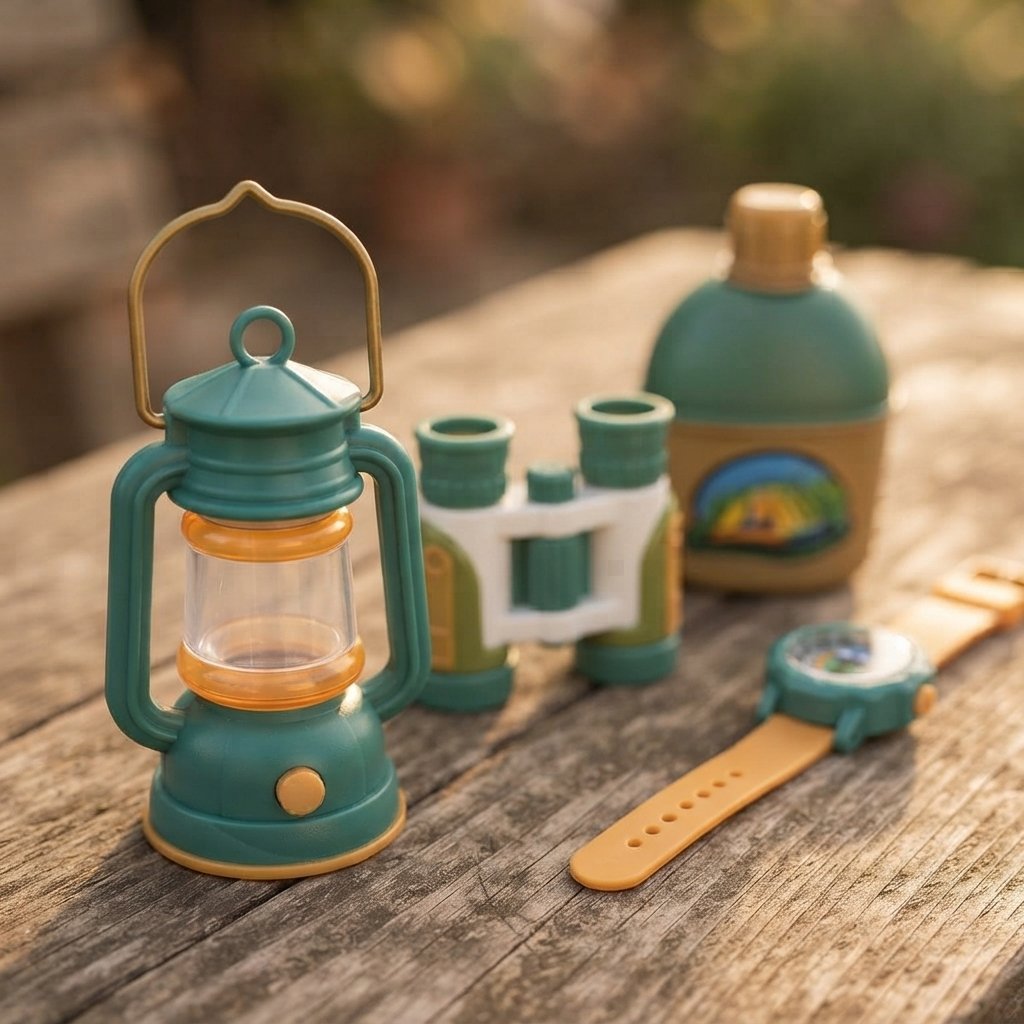 Kids Camping Play Set with Tent and Accessories