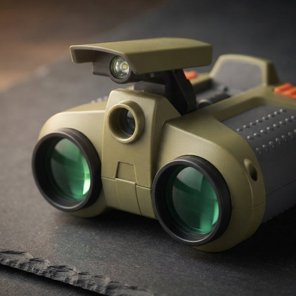 Kids' Night Vision Binoculars with Built-In Light