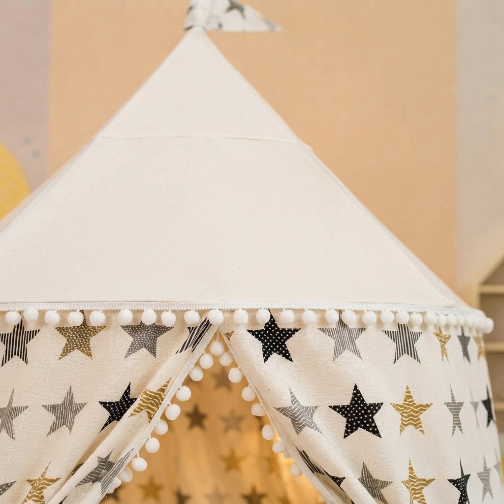 Kids Star Pattern Indoor Play Tent for Toddlers