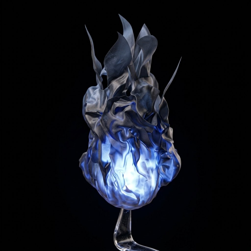 LED Floating Fireball Prop with Glowing Flame Effect – Battery Powered Cosplay and Halloween Decoration