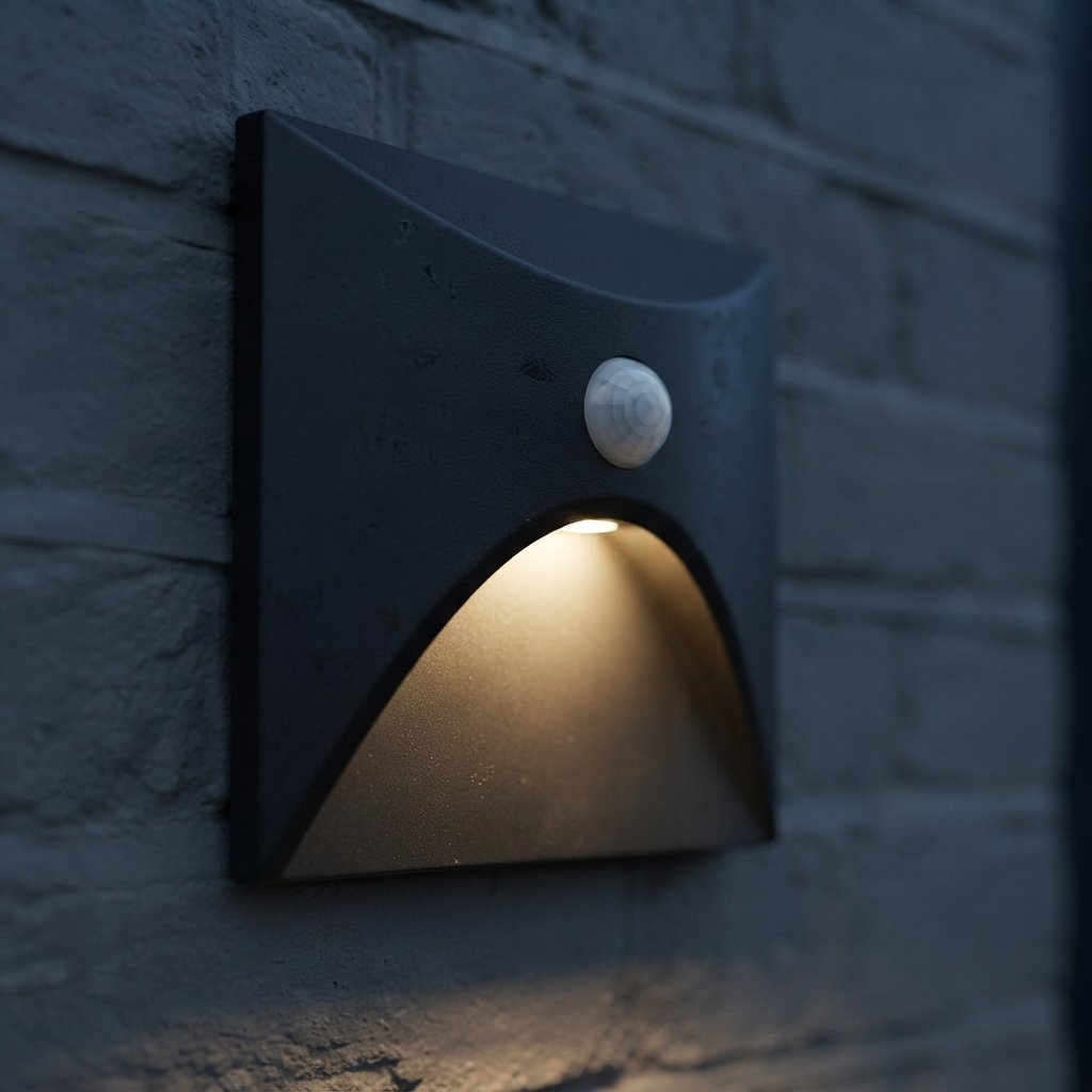 LED Wall Light with Motion Sensor, IP65, 3 W – Indoor & Outdoor