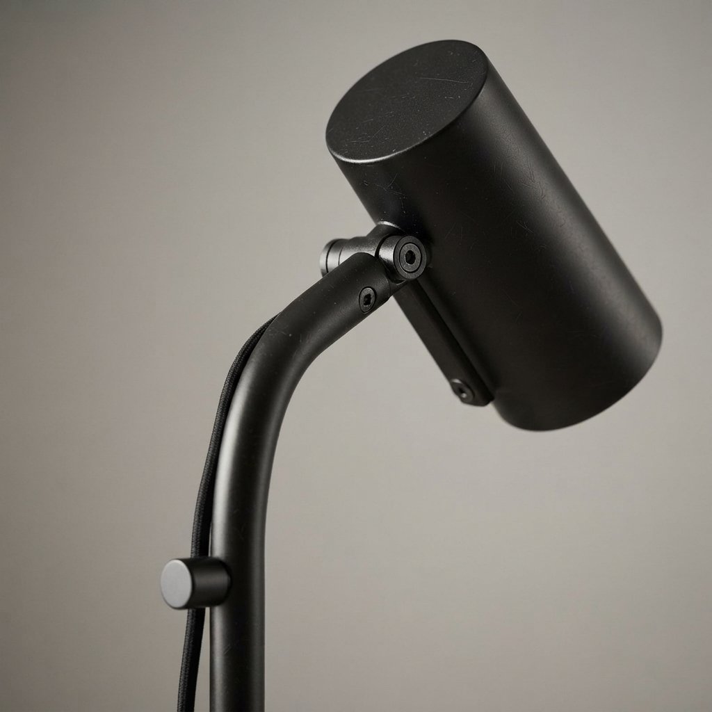 Minimalist Metal Floor Lamp with Marble Base, 3 Colours