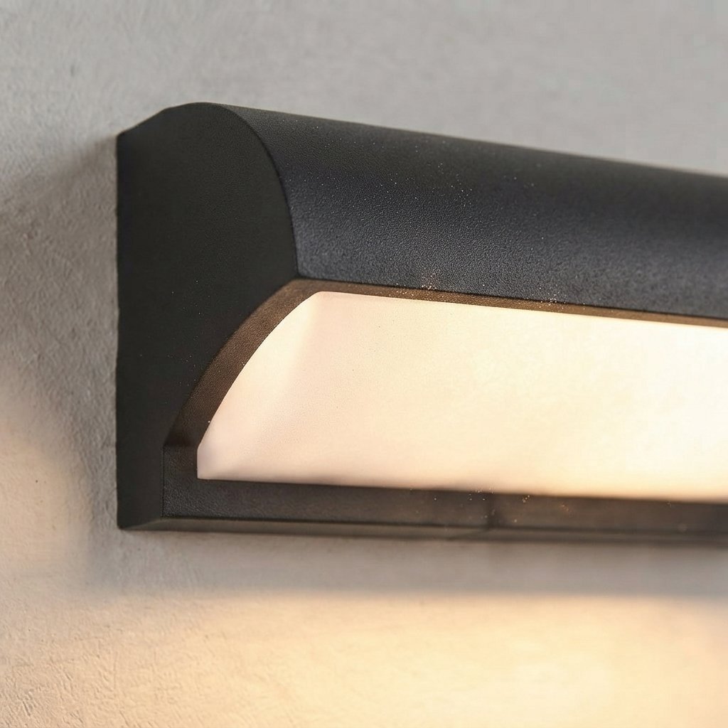 Outdoor LED Wall Light, IP65 Waterproof, Warm White