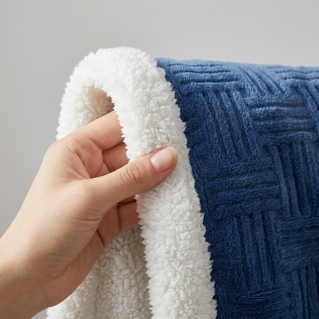 Plush Velvet Throw Blanket – Double-Sided Soft Fleece