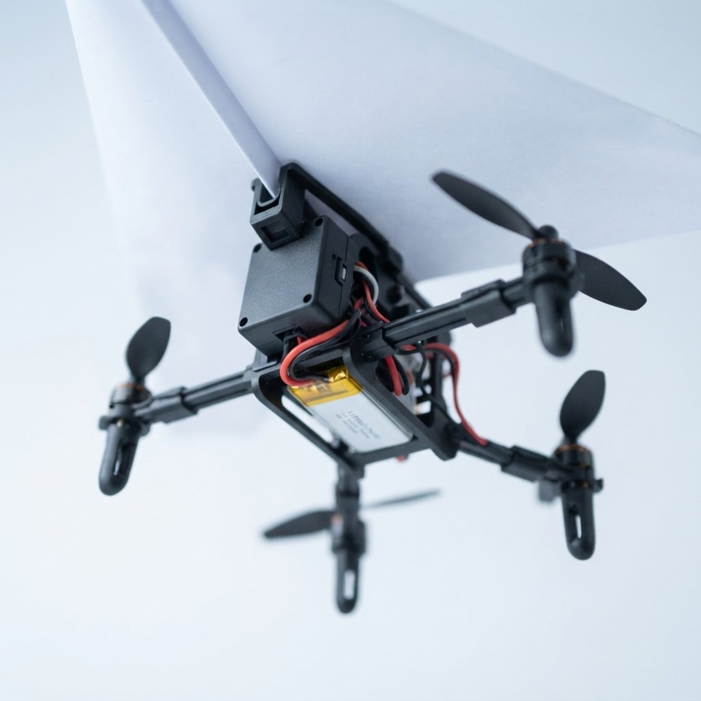 RC Paper Airplane with Gyroscope Stabilisation