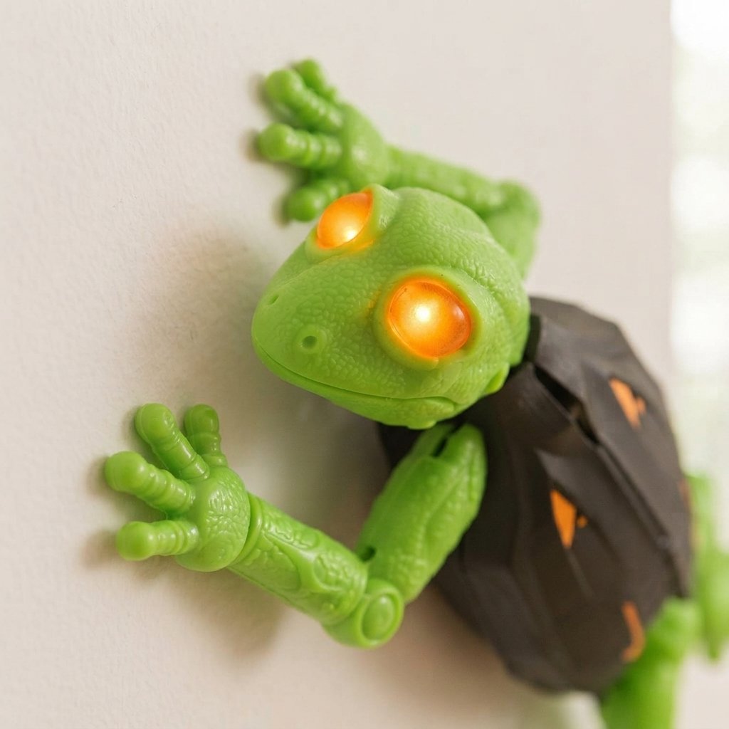 Remote Control Wall-Climbing Lizard Toy with LED Eyes