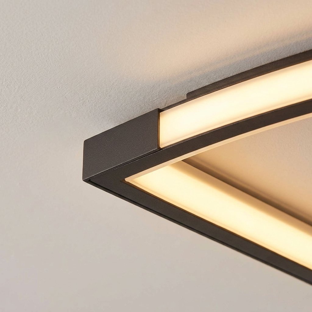 Round LED Ceiling Light, dimmable tri-colour, minimalist