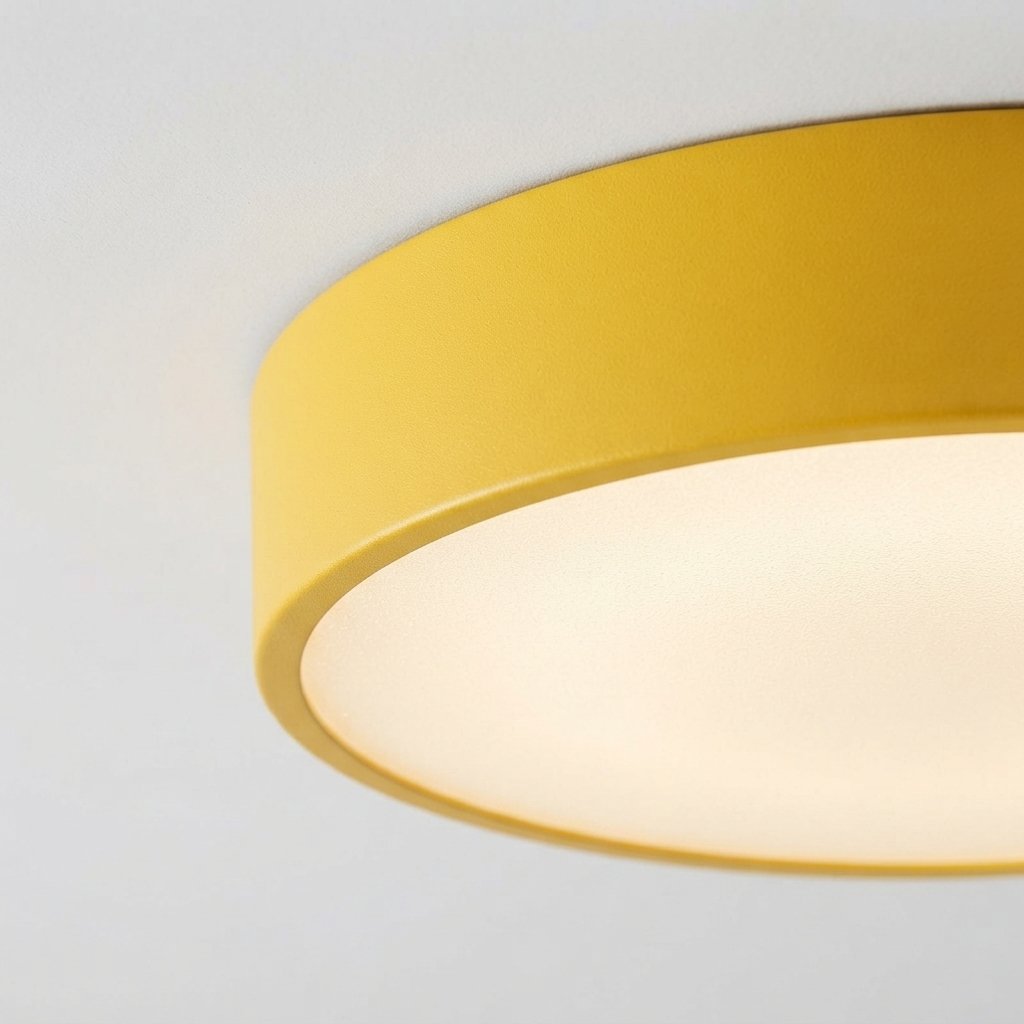 Round LED Ceiling Light for Kids' Rooms, 30 cm