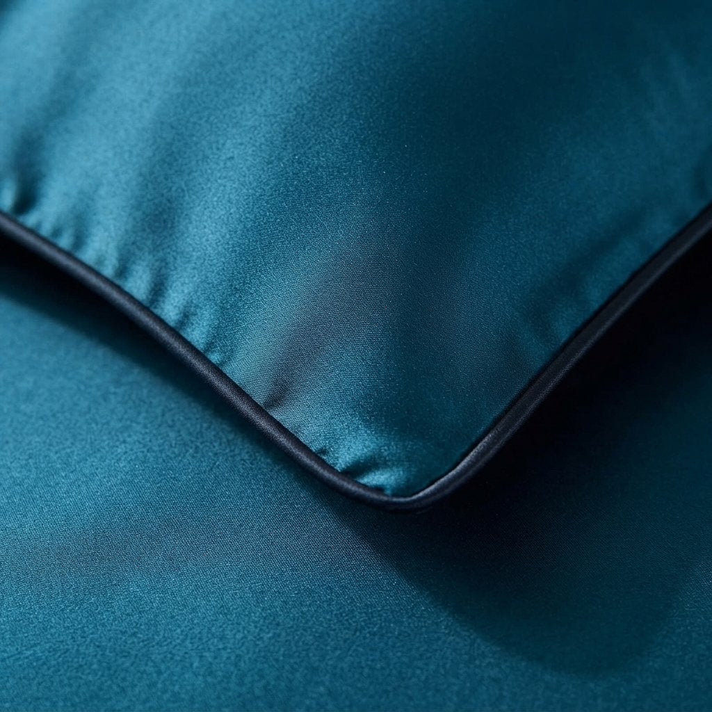 Satin Silk-Feel Duvet – Breathable All-Season Comforter