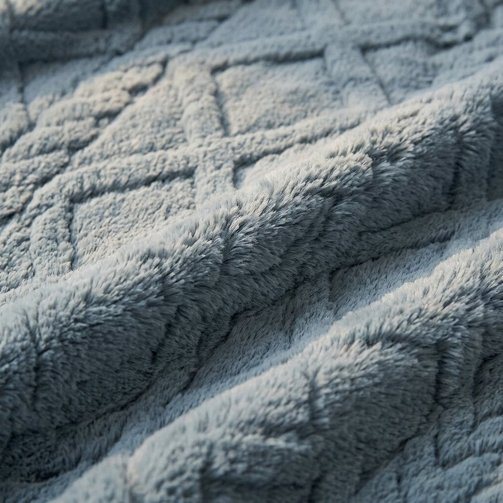 Velvet Throw Blanket, soft single-layer fleece