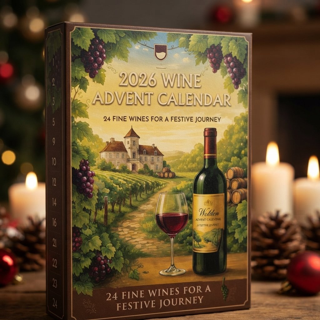 Wine Advent Calendar 2026 – 24-Door Festive Gift Box