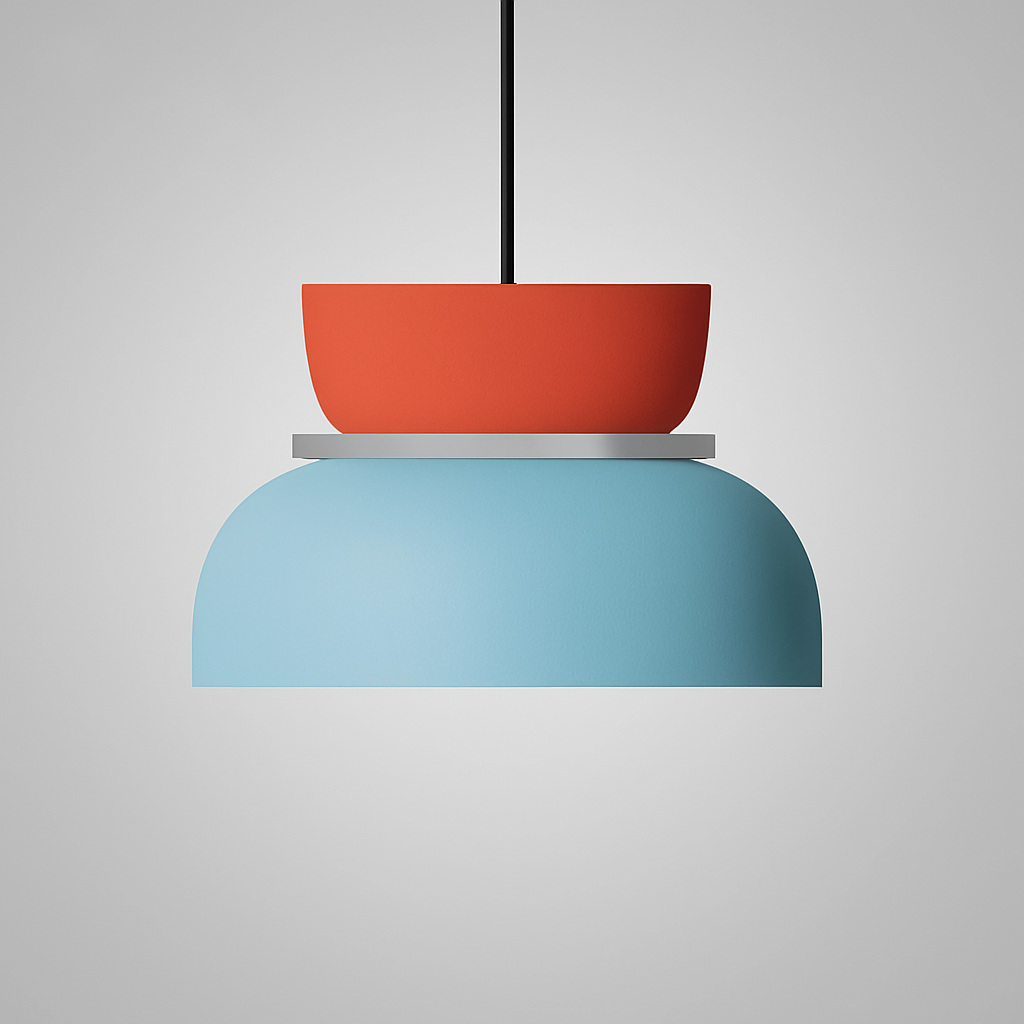Macaron Acrylic Dome Pendant Light LED E27 12W