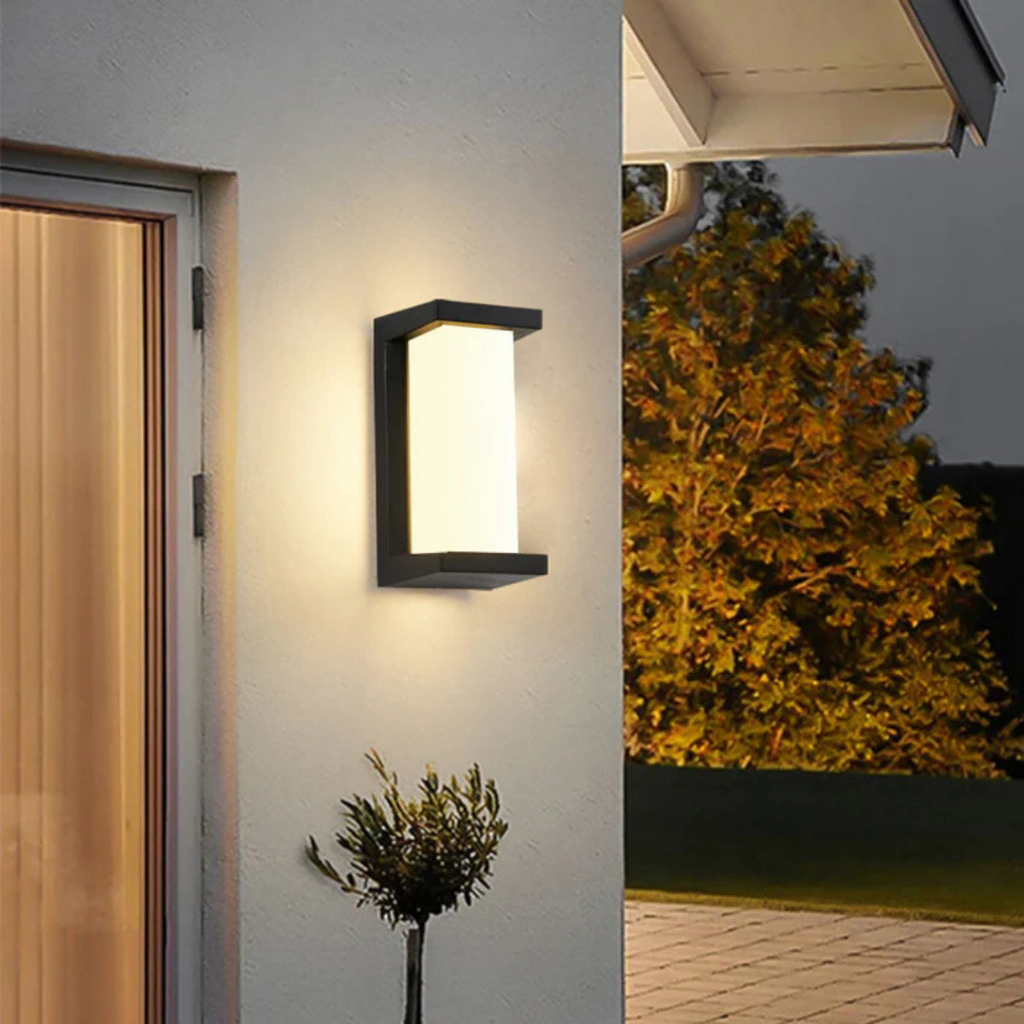 Outdoor Motion Sensor LED Wall Light E27 18W