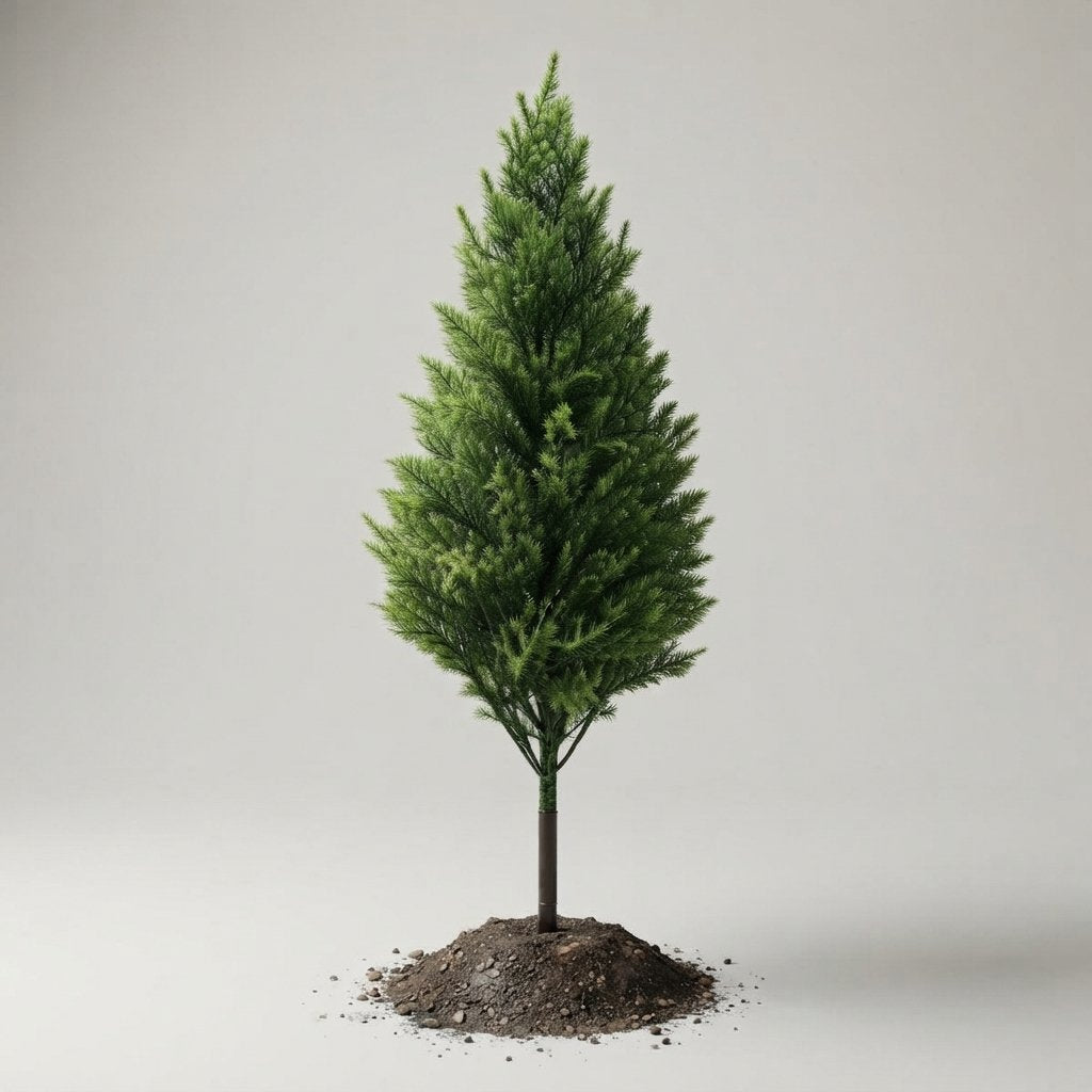 Artificial Outdoor Christmas Tree with Realistic Foliage — Green