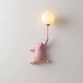 Bear Balloon Wall Lamp for Kids' Rooms — Rosa Bear Right
