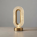 Crystal LED Night Light with Touch Dimming, USB Rechargeable — Ball