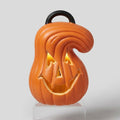 Illuminated Jack-o'-Lantern Pumpkin Lamp with Multicolour LED – Battery Operated Halloween Decoration — Default