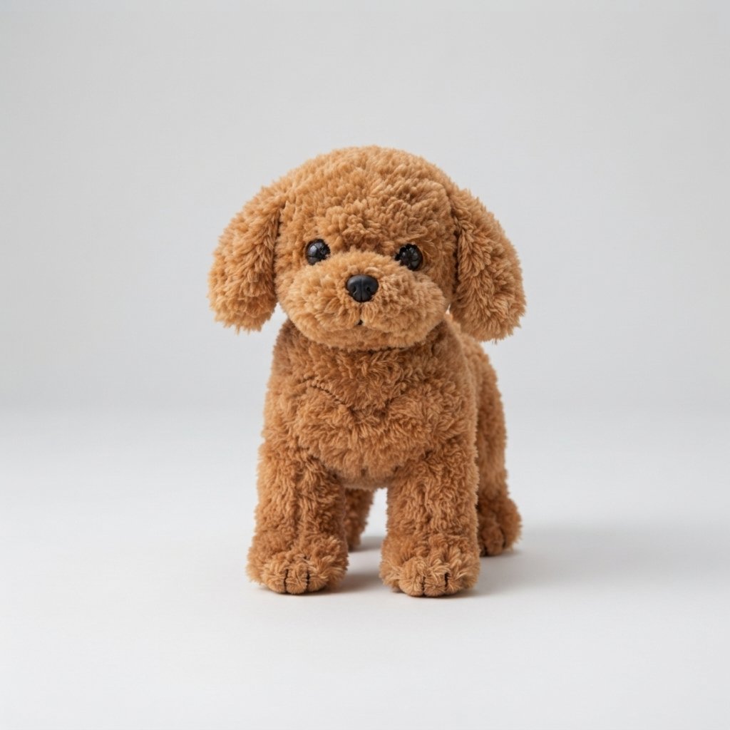 Interactive Plush Puppy Toy – Walking, Barking Dog — Brown