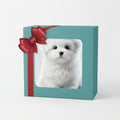 Interactive Plush Puppy Toy with Realistic Movement — White